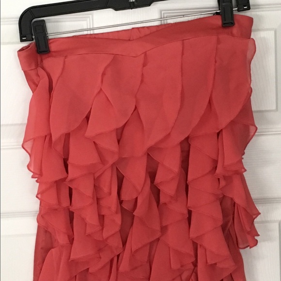 Coral Fringed Blouse - Picture 2 of 3